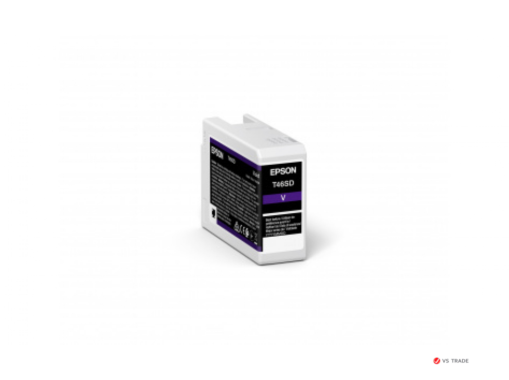 Картридж струйный Epson C13T46SD00, T46S фиолетовый для SC-P700 (VIOLET T46SD ULTRACHROME PRO 10 INK)