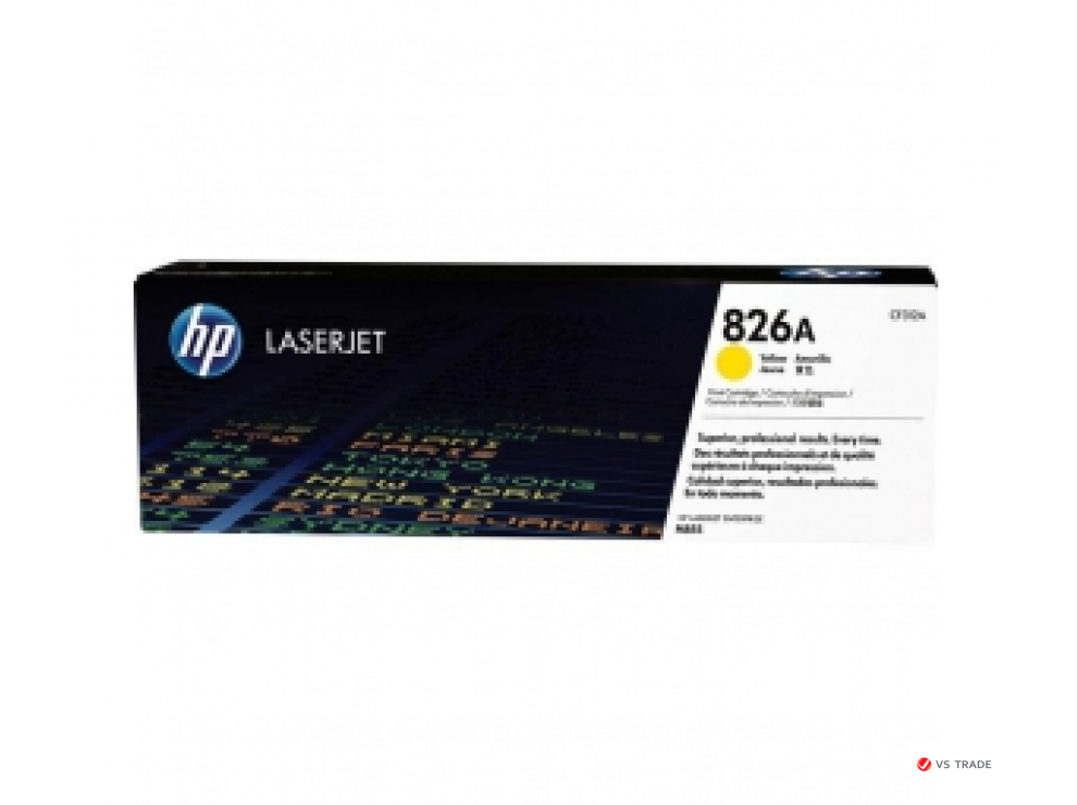 Картридж HP CF312A желтый