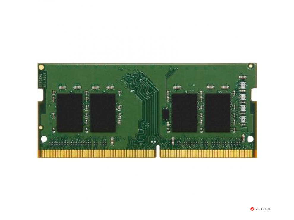 ОЗУ для ноутбука Kingston 4Gb/2400MHz DDR4 SODIMM, CL17, KVR24S17S6/4BK