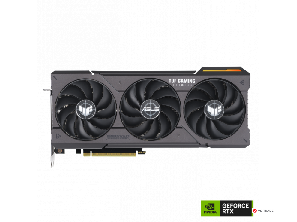 Видеокарта ASUS TUF RTX 4060 Ti OC, 8 ГБ GDDR6/128-бит, 4352 ядра CUDA, PCI E 4.0, HDMI, 3xDisplayPort