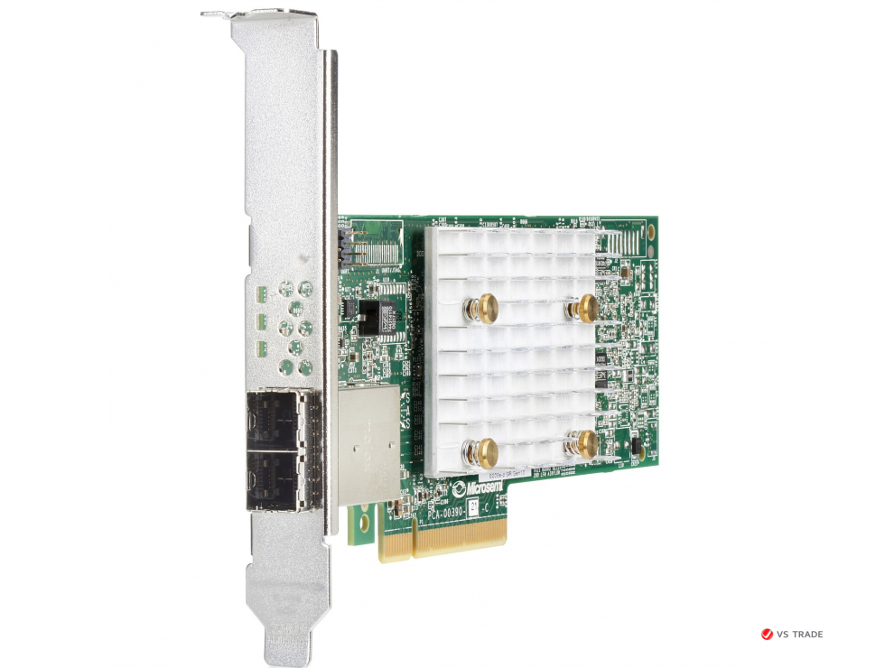 Контроллер RAID 804398-B21 HPE Smart Array E208e-p SR Gen10 (12G SAS/PCIe3.0 x8/2 ext mini-SAS HD)
