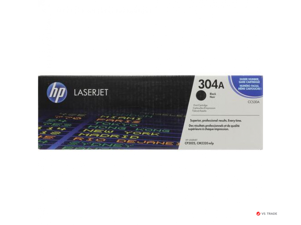 Картридж лазерный HP CC530A, черный, на 3500стр для CP2025n/CP2025dn/CM2320nf/CM2320fxi