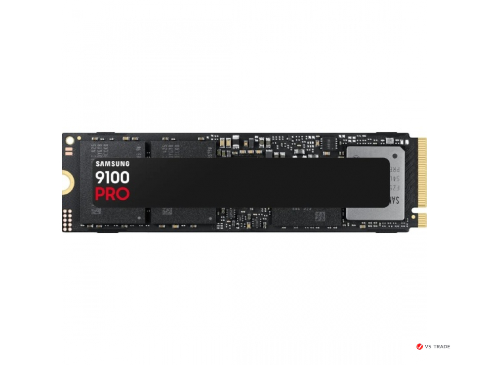 Твердотельный накопитель Samsung 9100 PRO, 1Tb, M2 NVMe, PCI-E Gen5, 14800/13400 Mb/s, Retail, MZ-VAP1T0BW