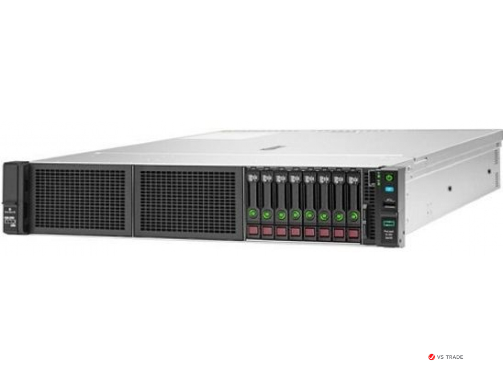 Сервер HPE DL380 Gen10 P24842-B21 (1xXeon4214R(12C-2.4G)/ 1x32GB 2R/ 8 SFF SC/ P408i-a 2GB Batt/ 4x1GbE FL/ 1x800Wp/3yw)