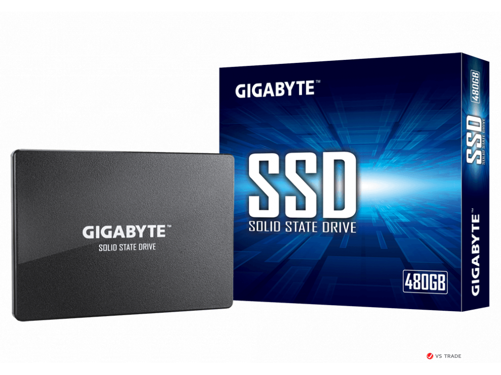 SSD-накопитель GIGABYTE SSD 480Gb, 2.5", 7mm, SATA-III, GP-GSTFS31480GNTD