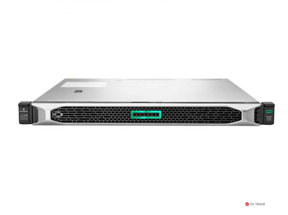 Сервер HPE DL160 Gen10 P35515-B21 (Xeon4210R(10C-2.4G)/ 1x16GB 1R/ 4 LFF LP/ S100i SATA RAID/ 2x1GbE/ 1x500Wp/3yw)