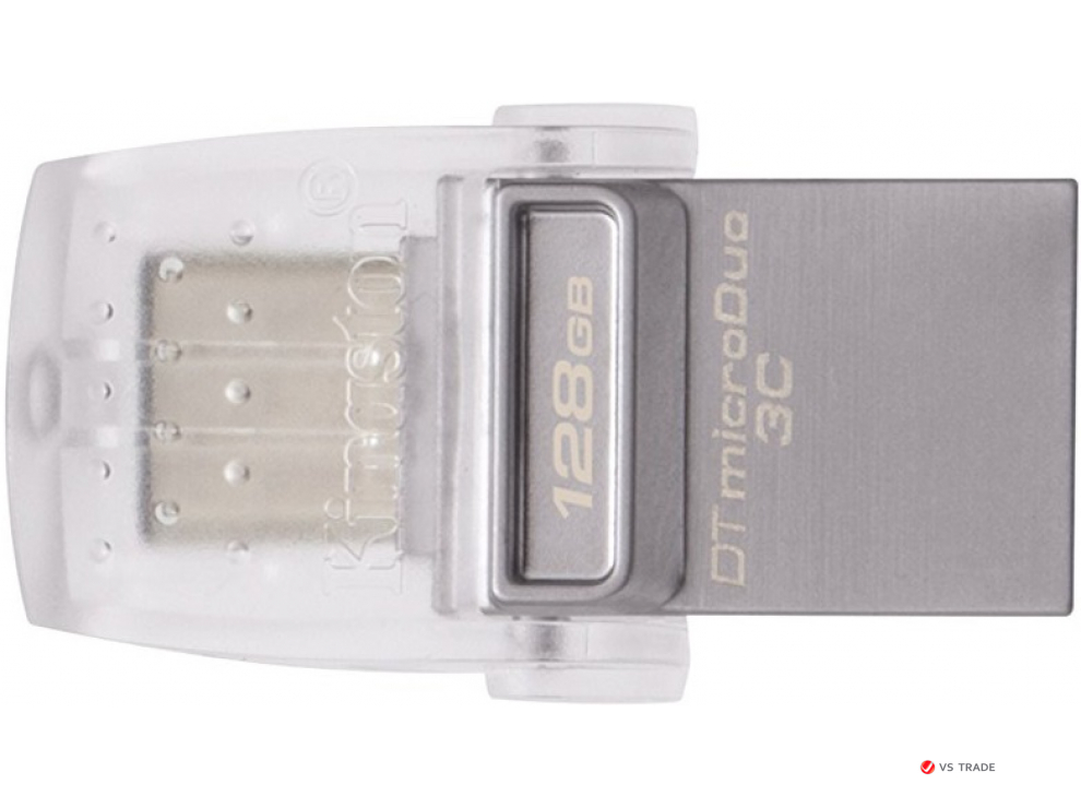 USB Flash Kingston 128Gb DTDUO3C/128GB, microDuo 3C, USB 3.0/3.1 + Type-C flash drive
