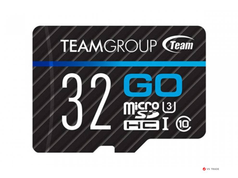 Карта памяти Team Group Go MicroSDHC 32GB U3 TGUSDH32GU302, Read: 90MB/sec; Write: 45MB/sec, No Adapter