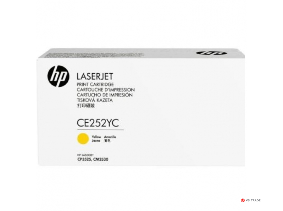 Картридж HP CE252YC, желтый