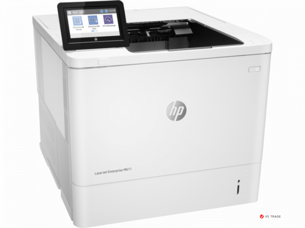 Принтер лазерный HP LJ Enterprise M611dn 7PS84A, A4, 1200x1200 dpi, 61 ppm, Ethernet, USB 2.0