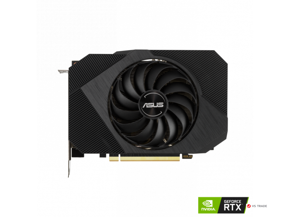 Видеокарта ASUS PH-RTX3050-8G, 8Gb/128bit GDDR6, HDMI 2.1, 3xDP, HDCP Support, BOX