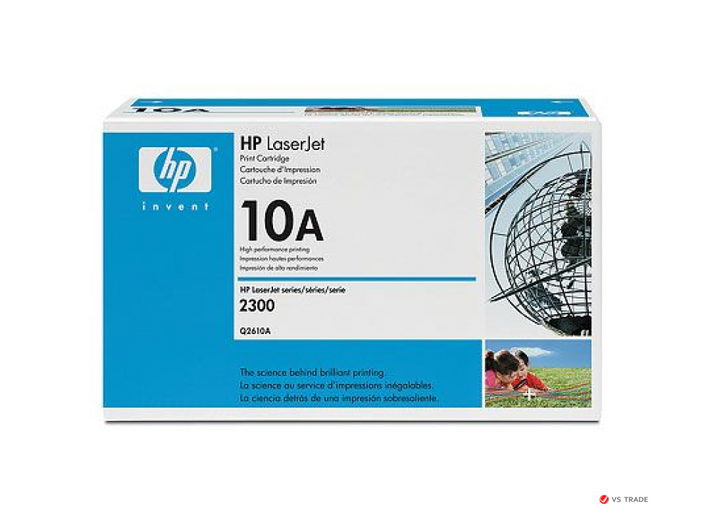 Картридж лазерный HP Q2610A_S, черный, На 6000 страниц (5% заполнение) для HP LaserJet 2350-series