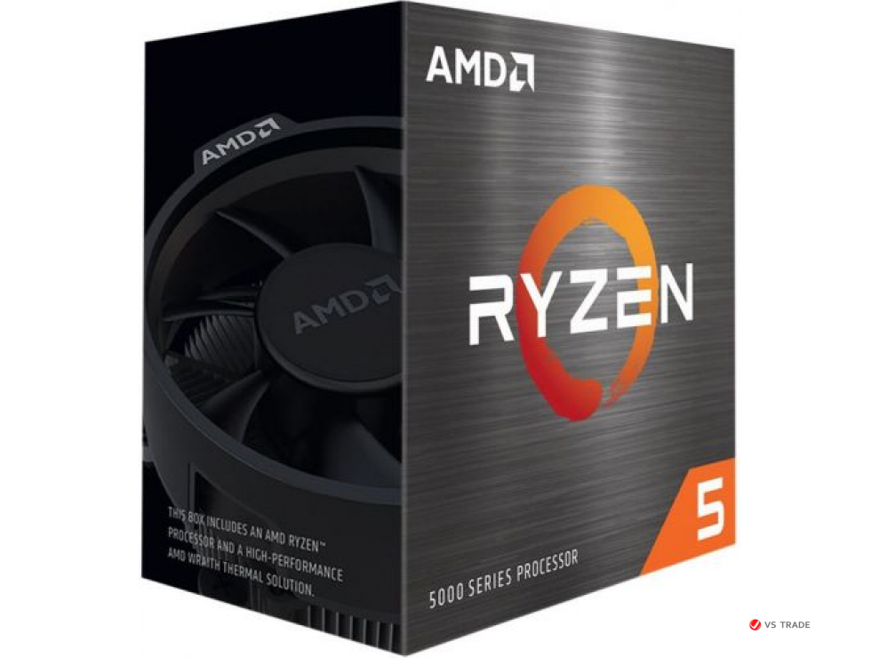 Процессор AMD Ryzen 5 5600X, 3.7GHz, 32Mb L3, AM4, 100-100000065BOX