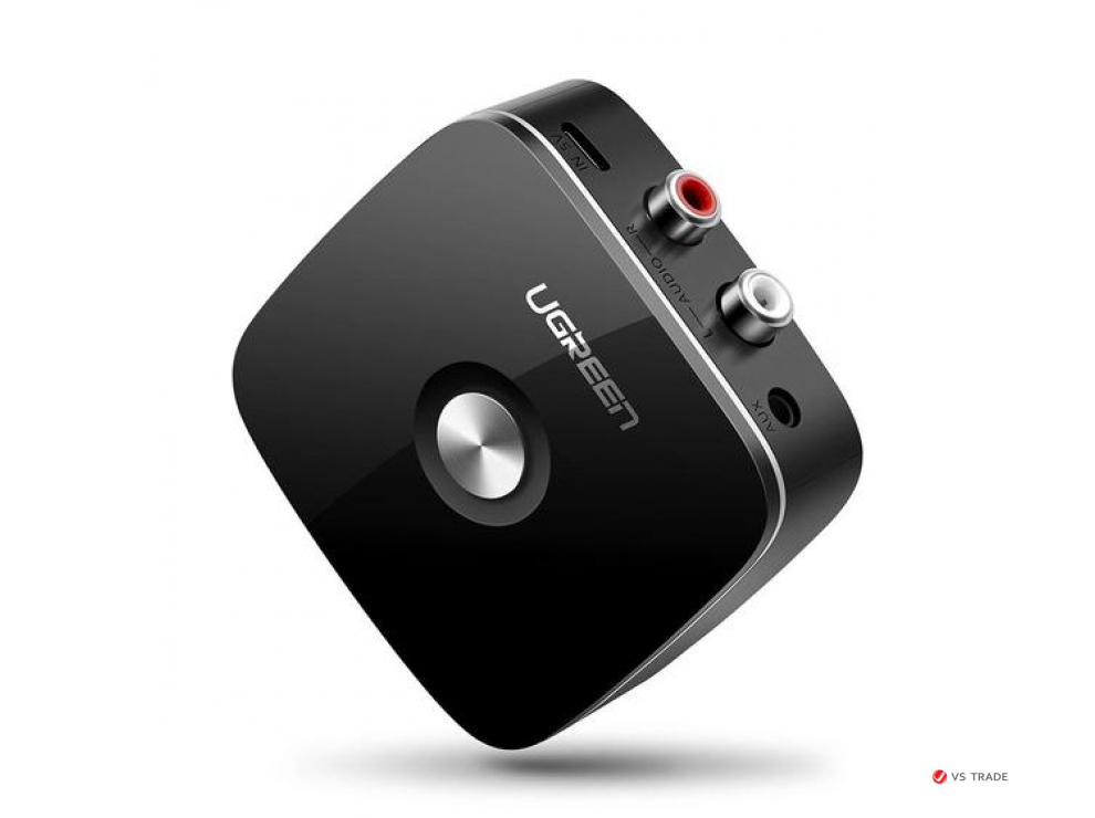 Приемник ресивер звука UGREEN CM123 Wireless Bluetooth Audio Receiver 5.0 with 3.5mm and 2RCA Adapter with SRRC