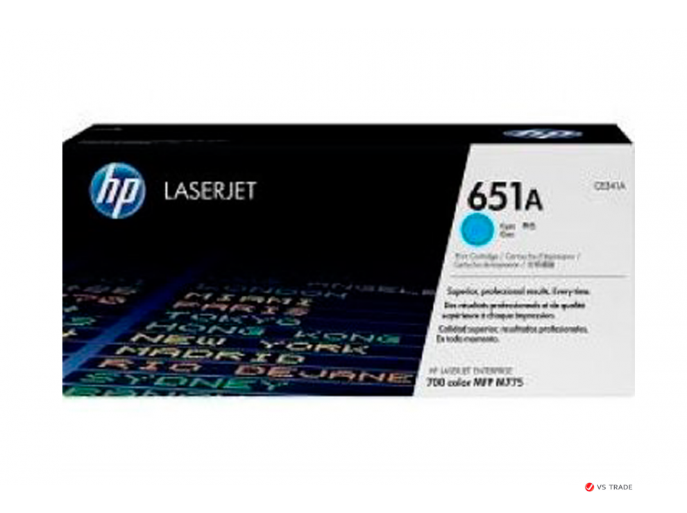 Картридж HP 651A Cyan Contract LJ Toner Cartridge, CE341AC
