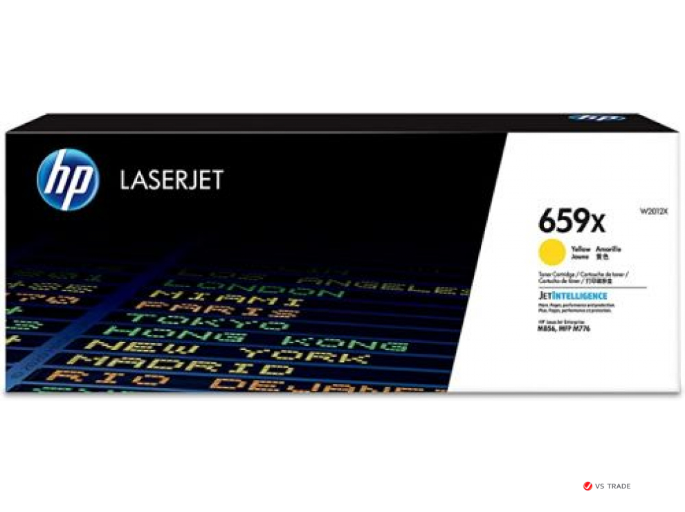 Картридж лазерный HP W2012X, 659X High Yield Yellow Original LaserJet Toner Cartridge