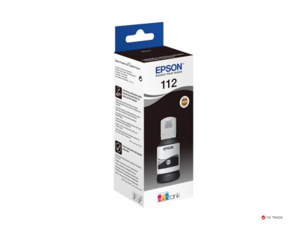 Контейнер с черными чернилами Epson C13T06C14A,  I/C (b) L65**/L15***