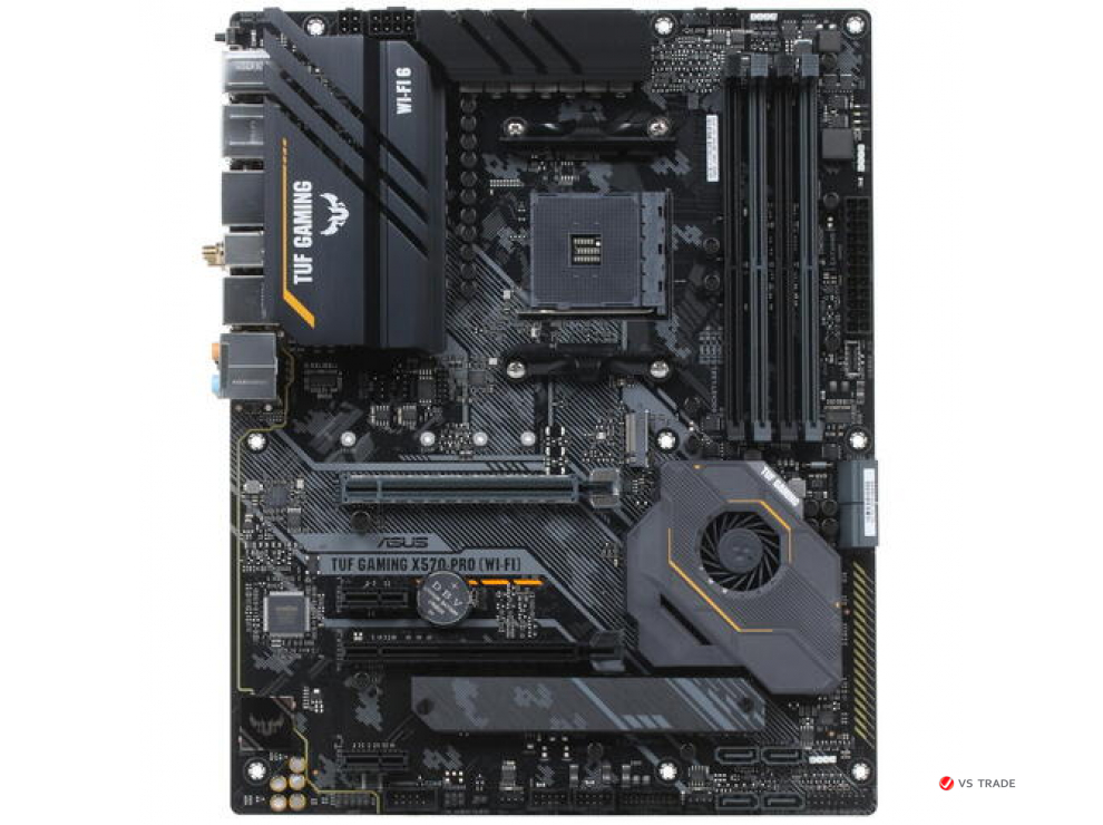 Сист. плата ASUS TUF GAMING X570-PRO WI-FI,X570,AM4,4xDIMM DDR4, 2xPCI-E x16, 2xPCI x1, M.2, 6xSATA, HDMI, DP, WIFI6,BOX