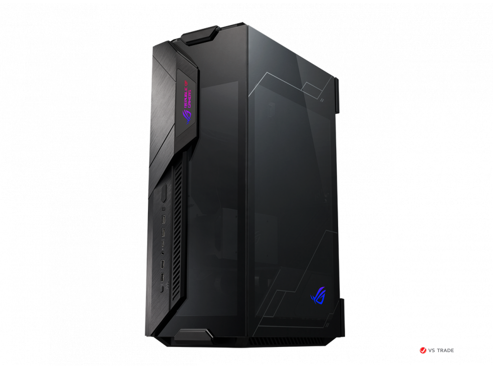 Корпус ASUS GR101 ROG Z11 SEVEN RGB Mini-ITX/DTX Gaming Case,ATX Power Supply,3-Slot Graphics,USB 3.2 Gen 2,Type-C,ARGB