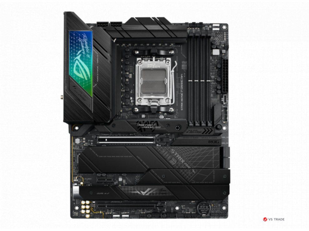 Сист. плата ASUS ROG STRIX X670E-F GAMING WIFI, X670E, AM5, 4xDIMM DDR5, 2xPCI-E x16, 4xM.2, 4xSATA, HDMI,DP,WIFI6E,BOX