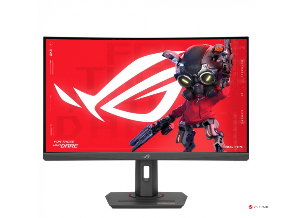Монитор ASUS ROG Strix XG27WCS 27" VA Curved 1500R 16:9 QHD 180Hz,400cd/m2,3000:1,178/178,1ms,HDMI,DP,USB-C,HDR10