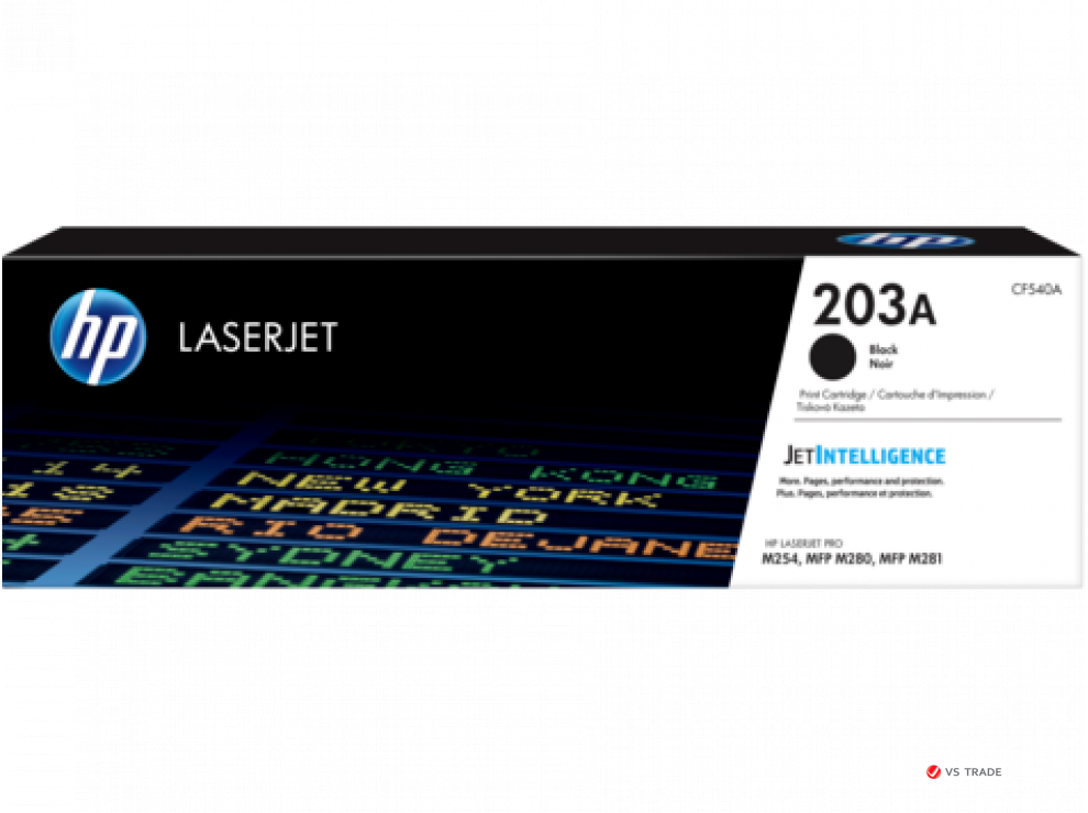 Картридж HP CF540A HP 203A Black LaserJet Toner Cartridge for M254/M280