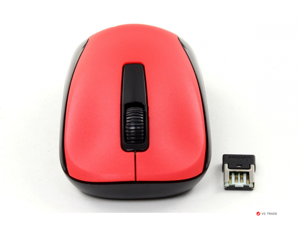 Беспроводная оптическая мышь Genius NX-7005 Red