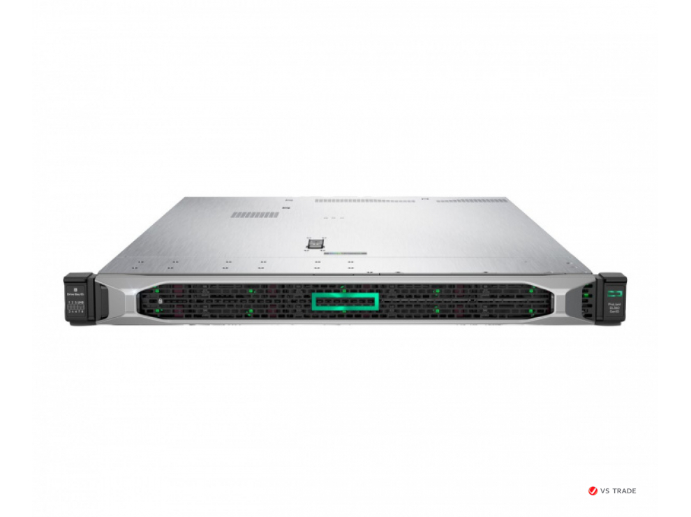 Сервер HPE DL360 Gen10 (1xXeon4208(8C-2.1G)/ 4x16GB 2R/ 3х2.4TB 10K SAS/ P408i-a 2GB Batt/ 4x1GbE FL/ 1x500Wp/ 3yw)