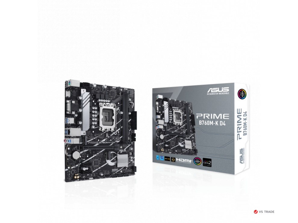 Сист. плата ASUS PRIME B760M-K D4