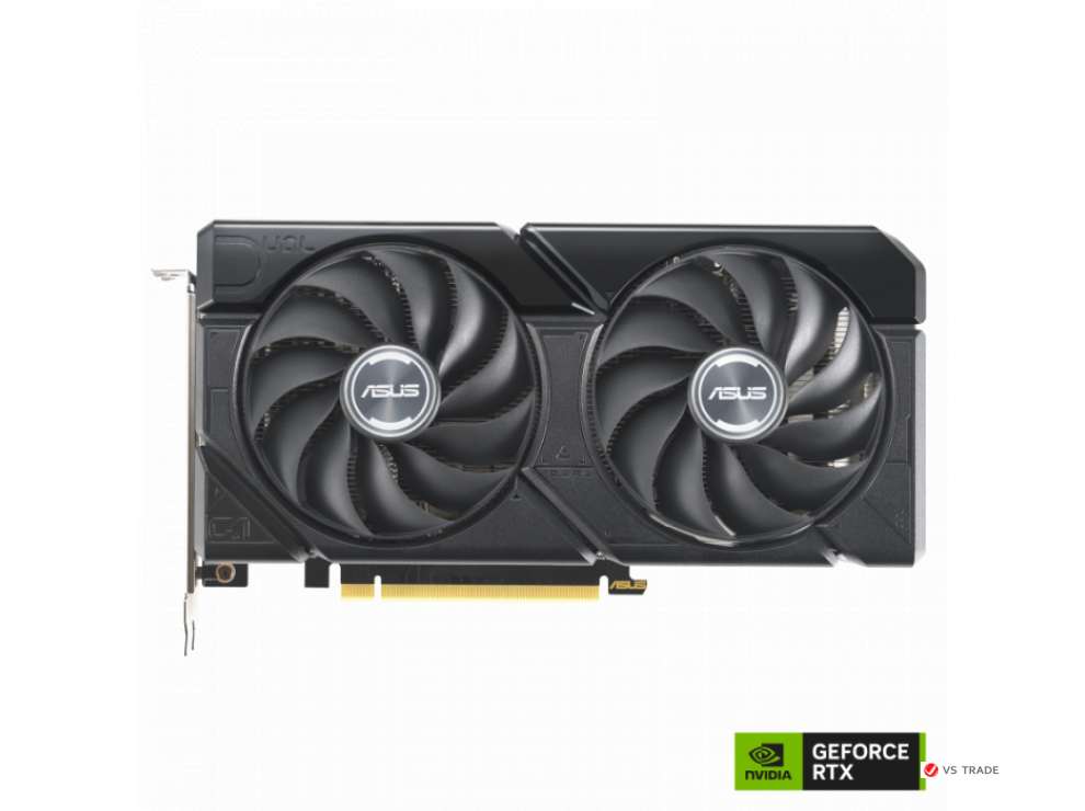 Видеокарта ASUS DUAL-RTX4060-O8G-EVO, 8Gb GDDR6/128bit, 3072 ядра CUDA, PCI E 4.0, HDMI, DisplayPort, BOX