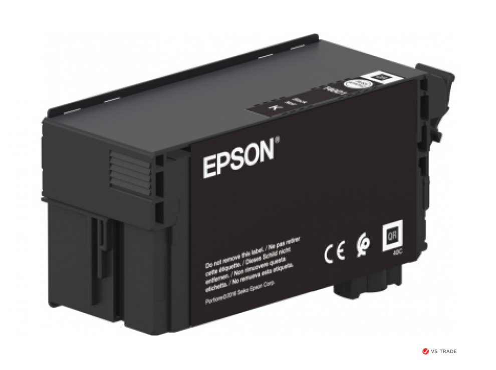 Картридж струйный Epson C13T40D140, Черный, Singlepack UltraChrome XD2 Black T40D140, 80ml