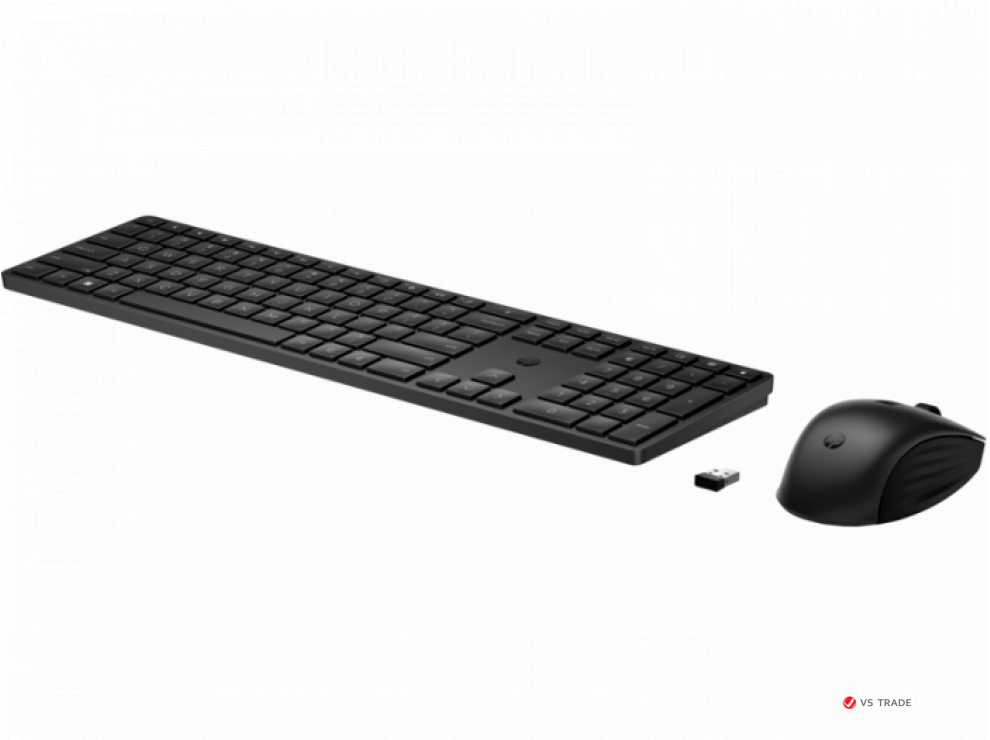 Клавиатура и мышь HP 4R013AA 650 Wireless Keyboard and Mouse  Combo BLK RUSS