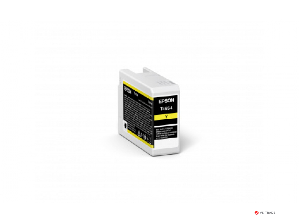 Картридж струйный Epson C13T46S400, T46S желтый для SC-P700 (Yellow T46S4 ULTRACHROME PRO 10 INK