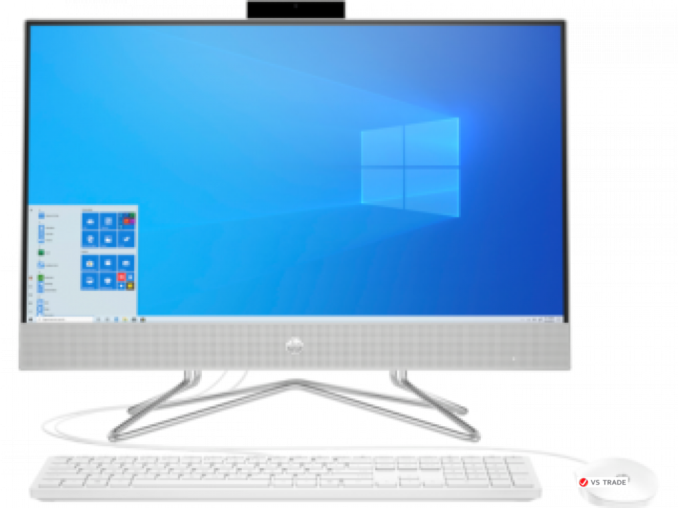 Моноблок HP All-in-One 24-dp0037ur UMA i3-10100T,23.8" FHD,4GB,256GB PCIe,1yw,W10H64,Wi-Fi5+BT4.2,720p