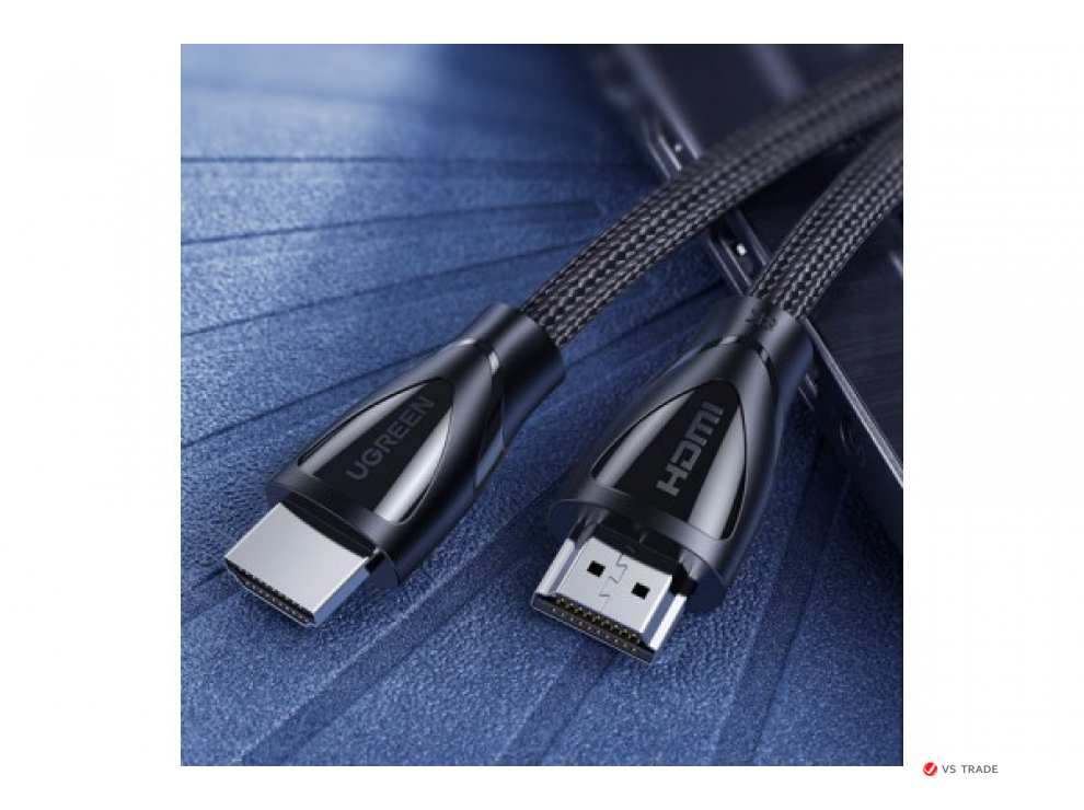 Кабель Ugreen HD140 HDMI 8K Male to Male Braided Cable, 10m, 60633