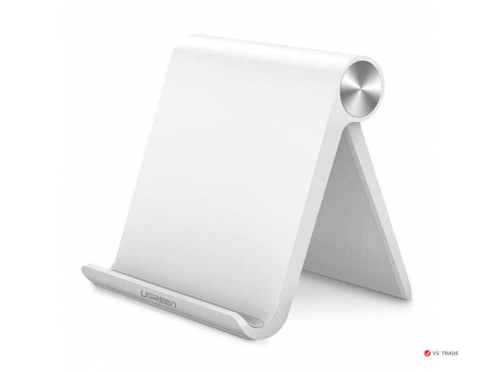 Подставка-держатель для телефона UGREEN LP115 Multi-Angle Adjustable Portable Stand for iPad (White), 30485