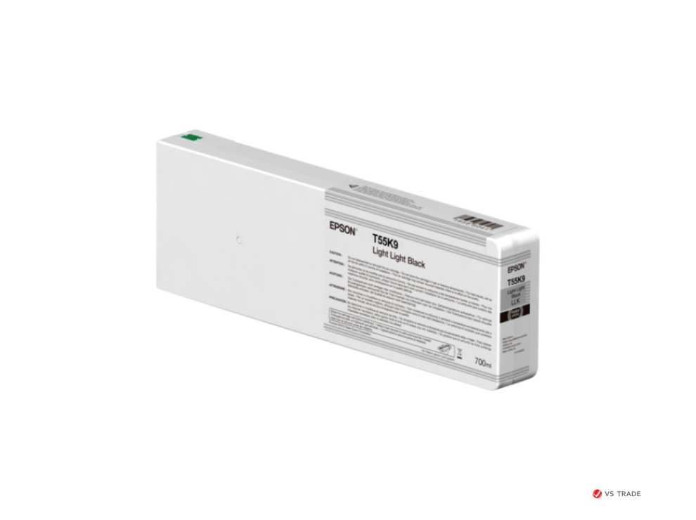 Картридж со светло-серыми чернилами Epson C13T55K900 UltraChrome HDX/HD 700ml
