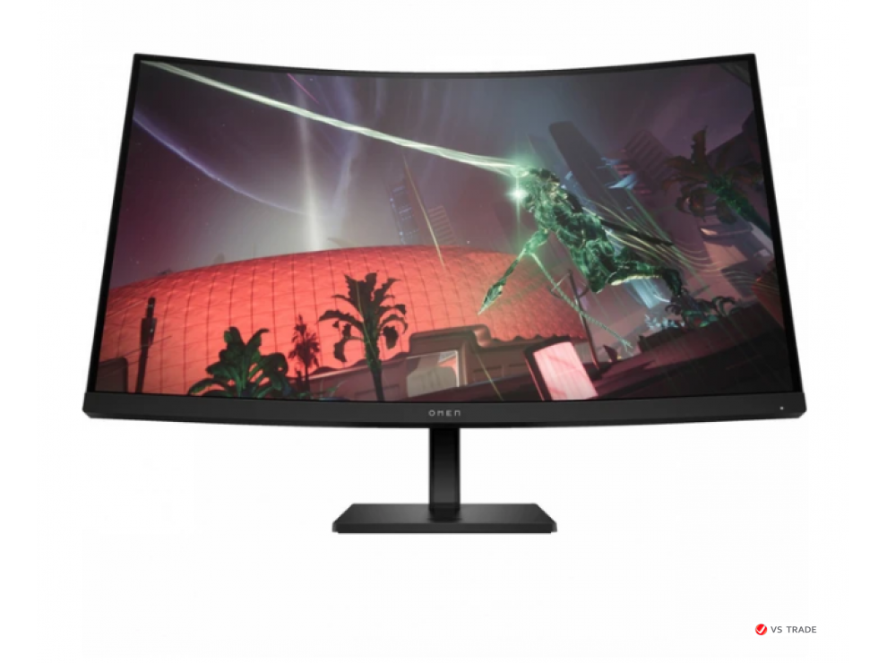 Монитор OMEN 32c QHD 165Hz Curved 31.5",16:9,2560 x 1440,VA,400 nits,3000:1,92 ppi,1ms GtG,1500R,HAS