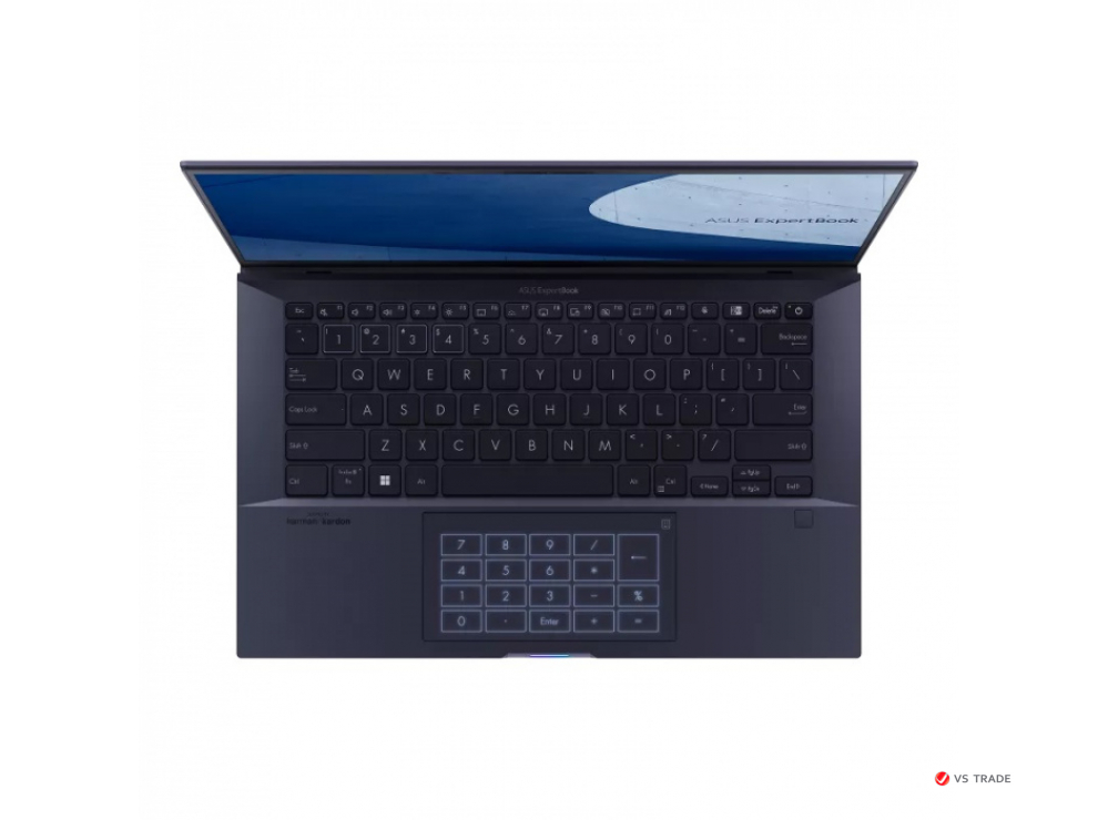 Ноутбук ASUS ExpertBook B9 B9400CE i5-1235U/14 FHD/16G/512GB PCIe/W11p64/720p IR/FPS 90NX04Z1-M00BZ0