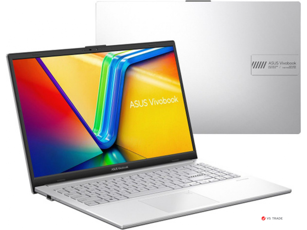 Ноутбук ASUS Vivobook Go 15 E1504GA-BQ953/DOS/15.6 FHD 16:9 60Hz/250nt/i3-N305/UHD/D4 8G/512G PCIe/720p/WiFi6E+BT5.3