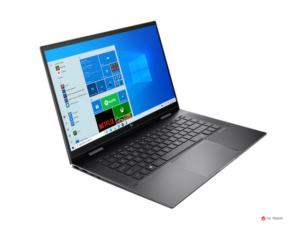 Ноутбук HP ENVY x360 15-eu0016ur,Ryzen7-5700U,16GB 3200,1TB PCIe,IntGfx,Touch 15.6 FHD,W10H6 PLS SL,Nightfall black,1yw