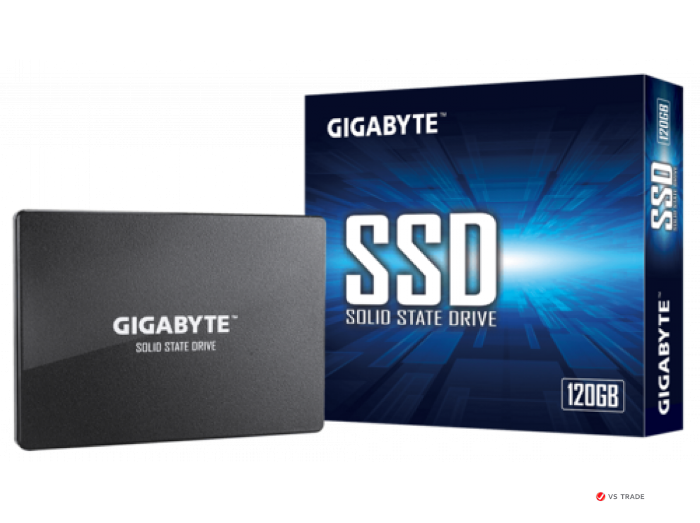 SSD-накопитель Gigabyte GP-GSTFS31120GNTD, 120Gb, 2.5", SATA-III, BOX