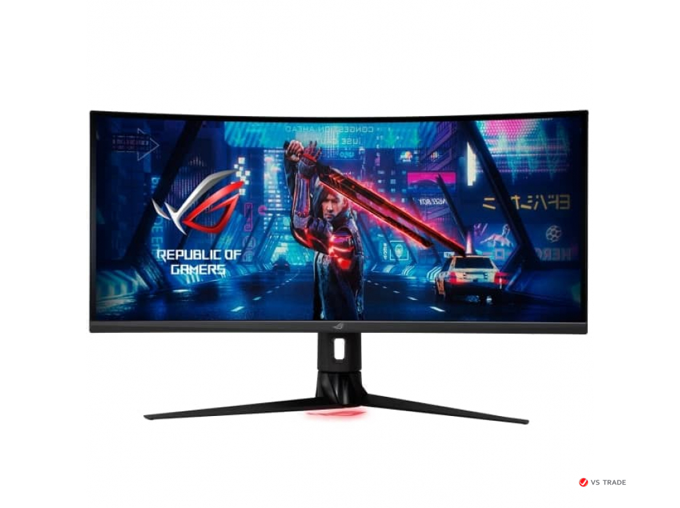 Монитор ASUS XG349C 34 IPS Curved 1900R,21:9 UWQHD (3440x1440x180Hz),400cd/m2,1000:1,178/178,1ms,HDMI,DP,G-SYNC,HDR400