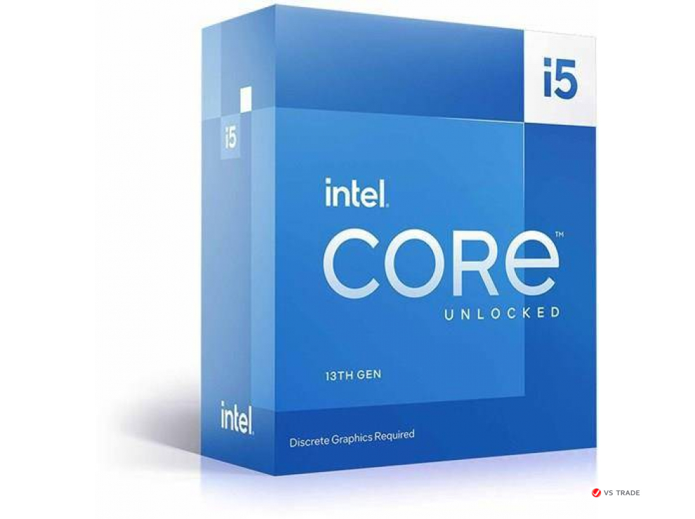 Процессор Core i5-13600KF 2.6GHz, 14C/20T, 24Mb Intel Smart Cache, TDP125W, LGA1700 BX8071513600KF