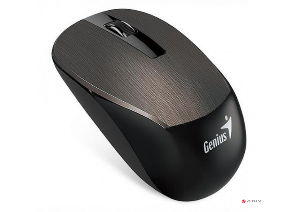 Беспроводная мышь Genius NX-7015,CHOCOLATE/BlueEye/2.4Ghz/1200dpi/31030019401