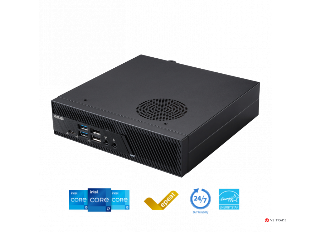 Mini PC Asus PB63-B-B3105MH Intel Core™ i3 14100, 2xDDR5, M2 Nvme, SATA, LAN 1Gb, USB, DP, WIFI6