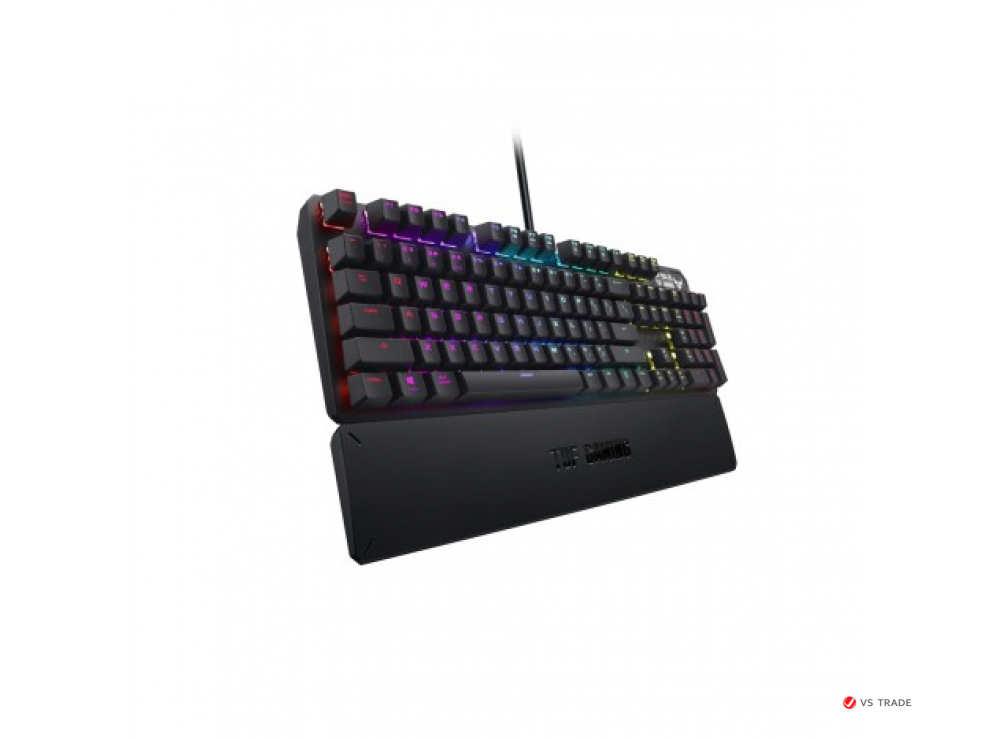 Игровая клавиатура ASUS RA05 TUF GAMING K3//RD/RGB/Aura Sync/переключатели трех типов: Blue, Brown и Red,90MP01Q0-BKRA00