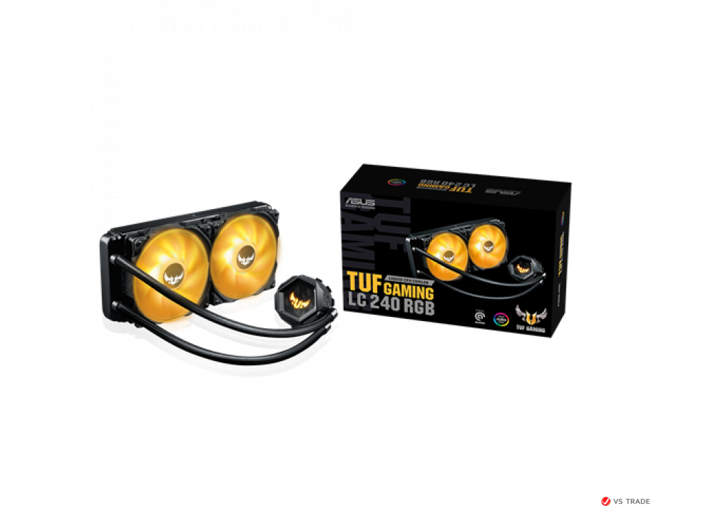 СЖО ASUS TUF GAMING LC 240 ARGB, AIO, 120mm fan, RGB, BOX