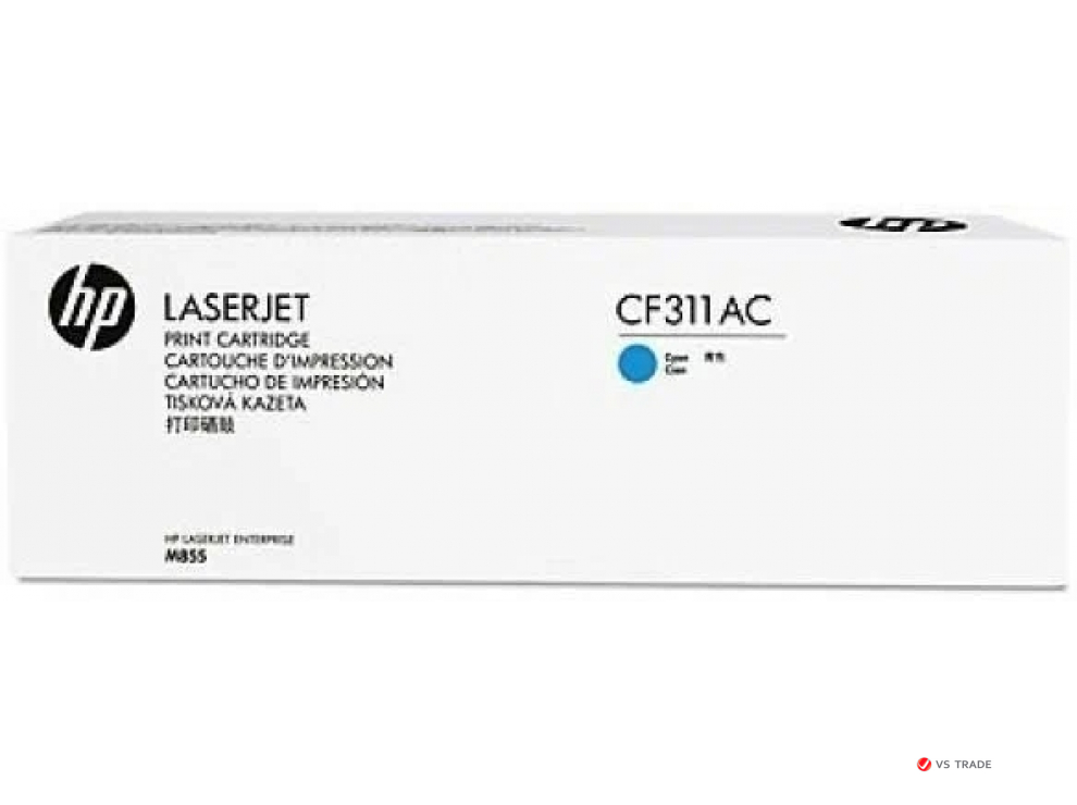 Оригинальный лазерный картридж HP 826A CF311AC, LaserJet, Голубой