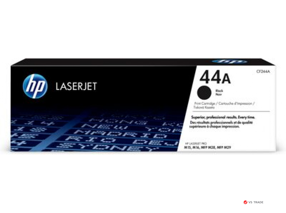 Оригинальный лазерный картридж HP LaserJet 44A, черный (CF244A)